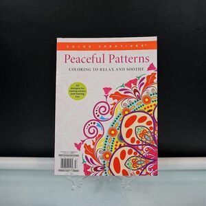 Color Creatives Book Peaceful Patterns Coloring To Relax And Soothe